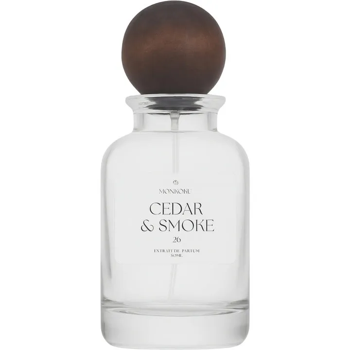 Monkoku Cedar & Smoke perfume bottle