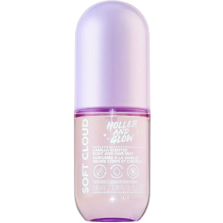 Holler and Glow Soft Cloud parfüm şişesi