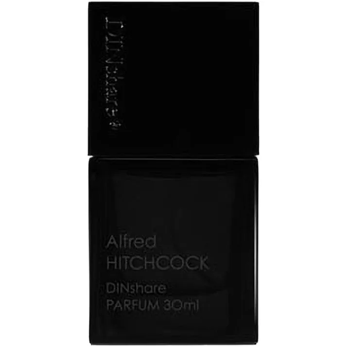 DINshare Alfred Hitchcock perfume bottle