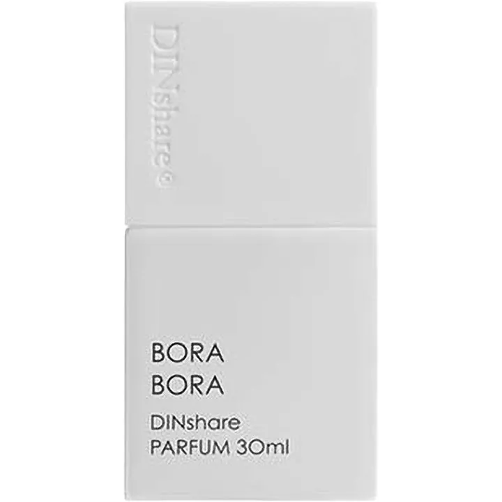 DINshare Bora Bora perfume bottle
