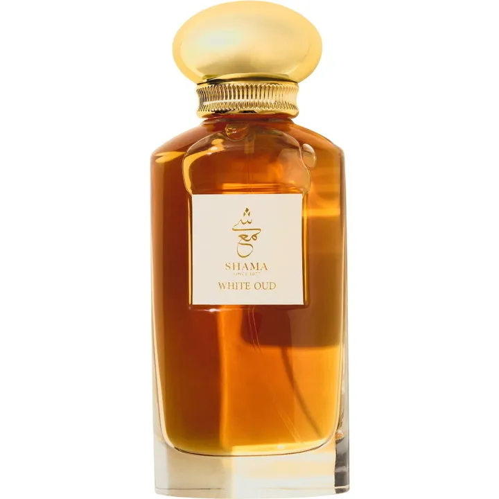 Shama White Oud perfume bottle