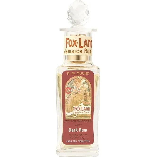 Mucha Dark Rum 1897 / ダークラム 1897 perfume bottle