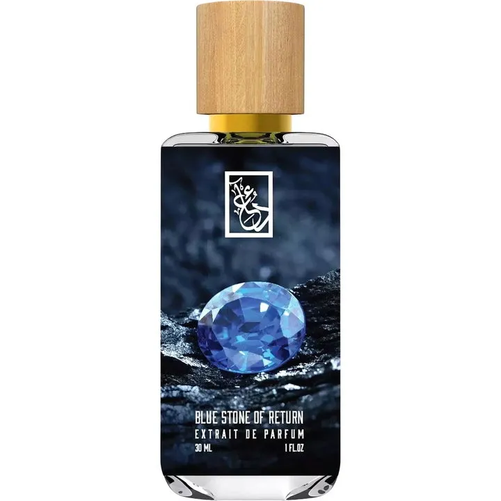 The Dua Brand Blue Stone of Return perfume bottle