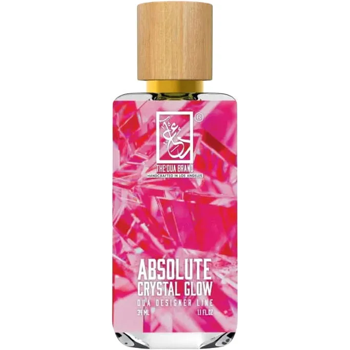 The Dua Brand Absolute Crystal Glow perfume bottle