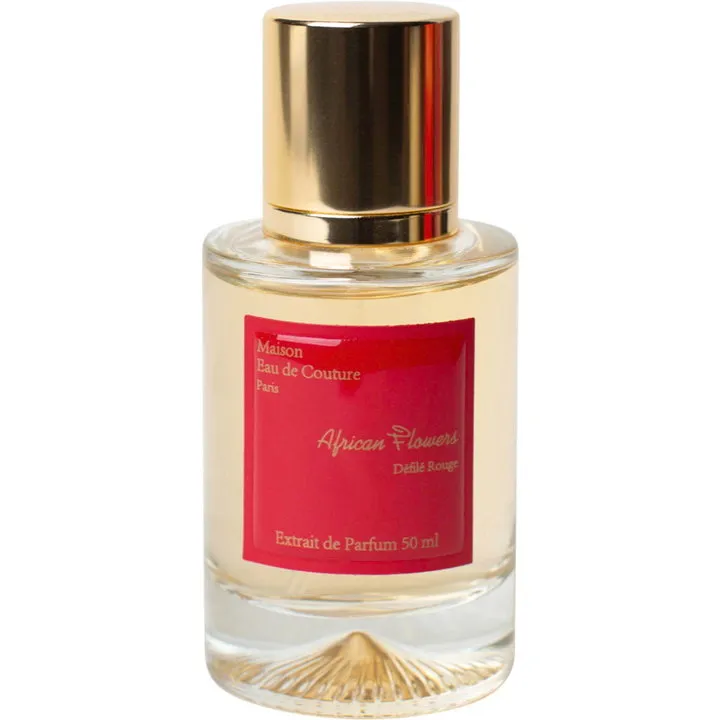 Maison Eau de Couture African Flowers perfume bottle