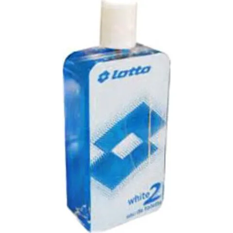 Lotto White 2 perfume bottle