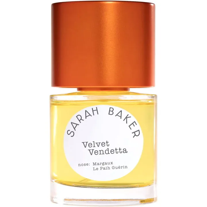 Sarah Baker Perfumes Velvet Vendetta parfüm şişesi