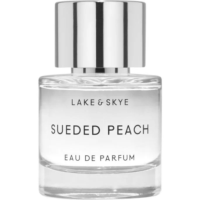 Lake & Skye Sueded Peach perfume bottle