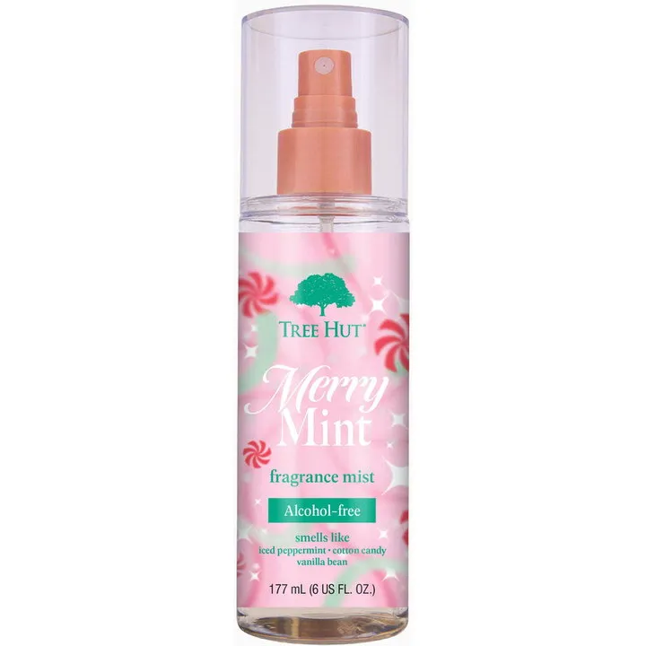 Tree Hut Merry Mint perfume bottle