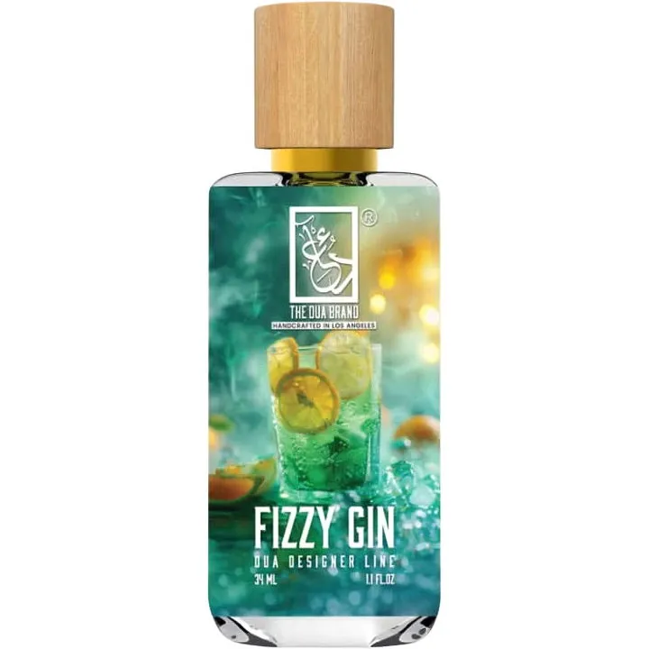 The Dua Brand Fizzy Gin perfume bottle