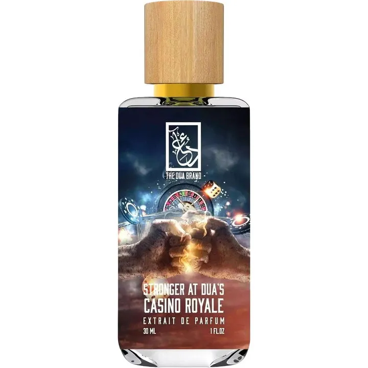 The Dua Brand Stronger at Dua's Casino Royale parfüm şişesi