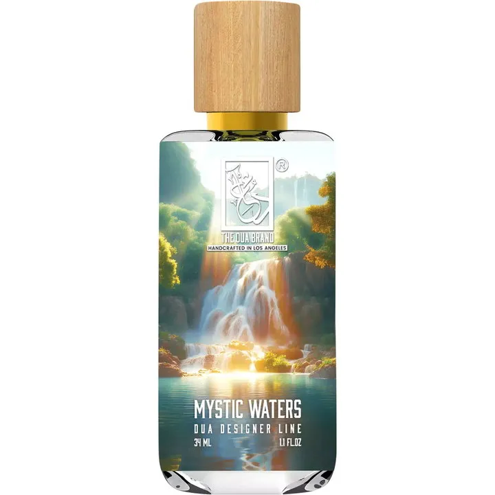 The Dua Brand Mystic Waters / Clear Divine Water perfume bottle
