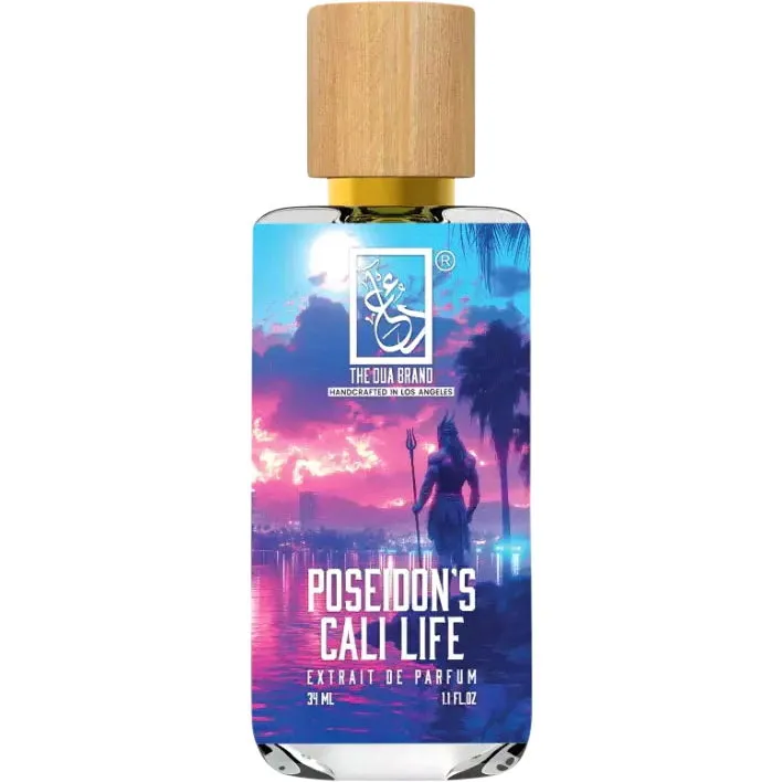 The Dua Brand Poseidon's Cali Life perfume bottle