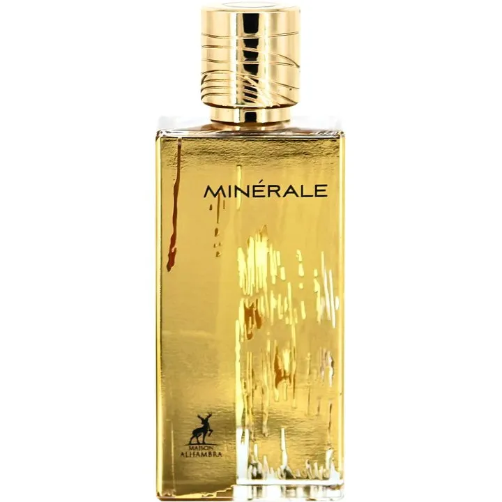 Maison Alhambra Minerale Gold perfume bottle
