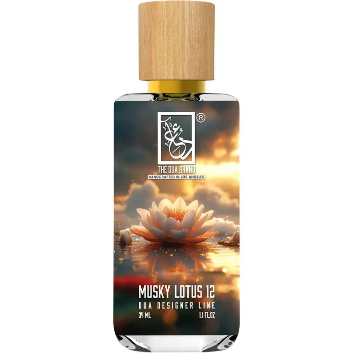 The Dua Brand Musky Lotus 12 perfume bottle