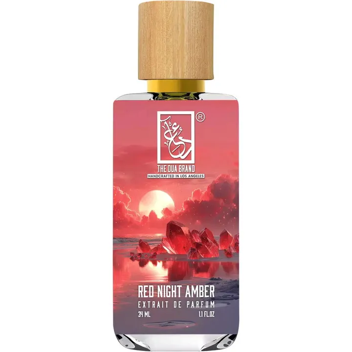 The Dua Brand Red Night Amber parfüm şişesi