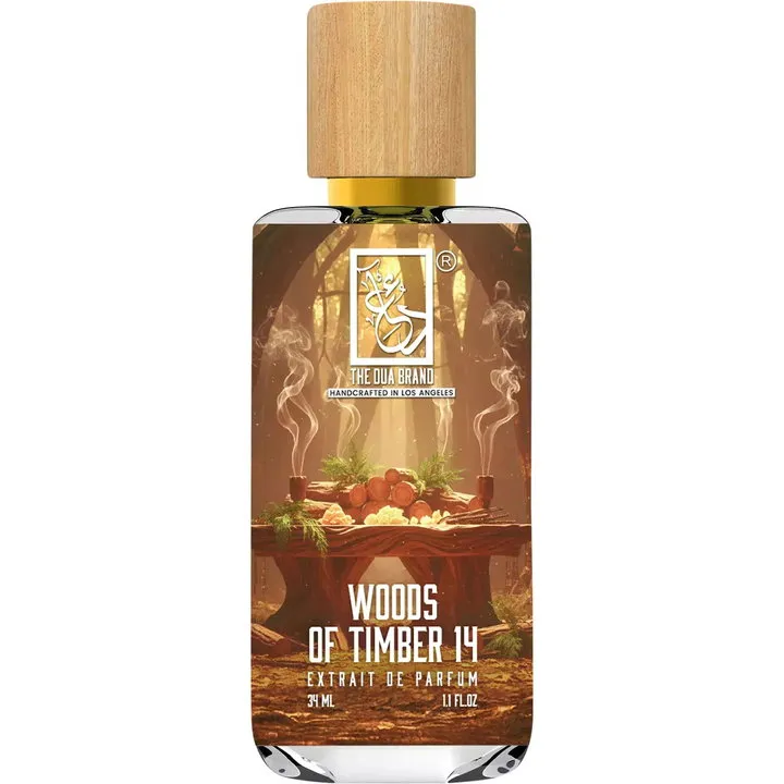 The Dua Brand Woods of Timber 14 perfume bottle