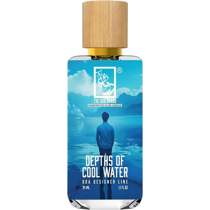 The Dua Brand Depths of Cool Water perfume bottle