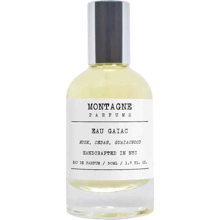 Montagne Parfums Eau Gaiac perfume bottle