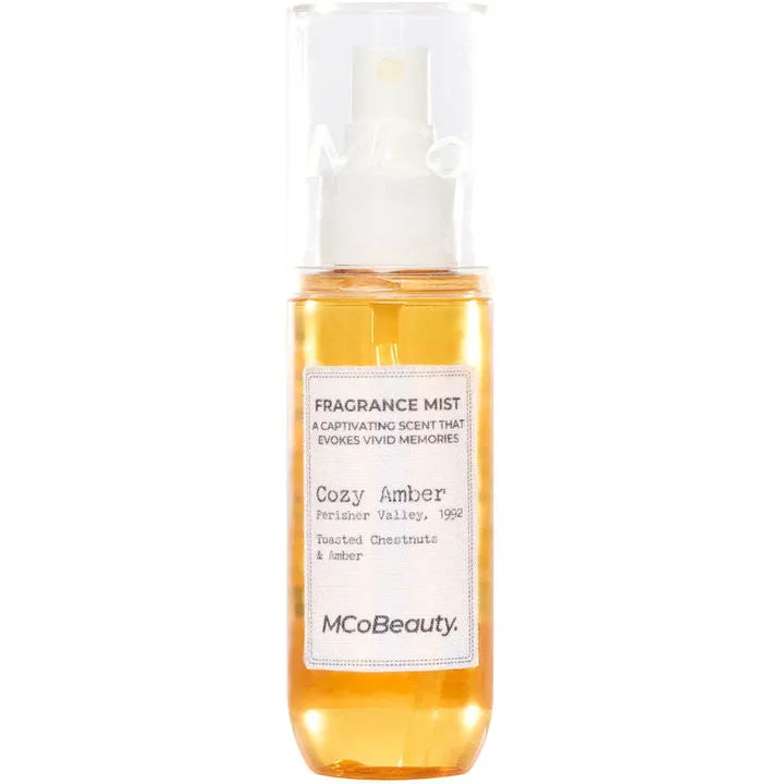MCoBeauty Cozy Amber perfume bottle