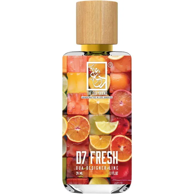 The Dua Brand D7 Fresh perfume bottle