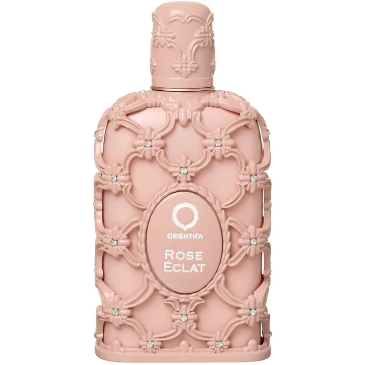 Orientica Rose Éclat perfume bottle