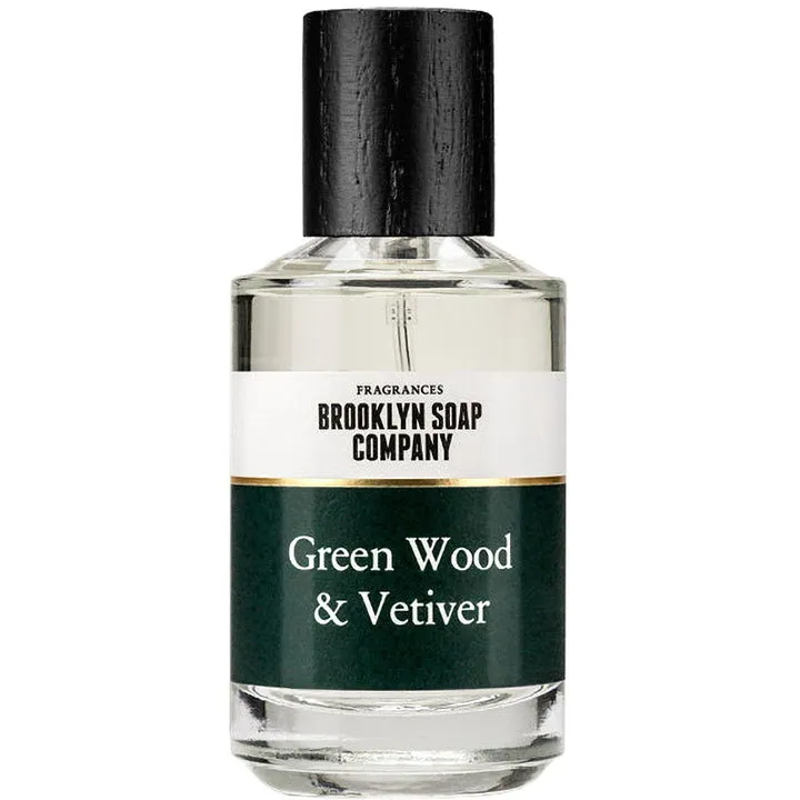 Brooklyn Soap Company Green Wood & Vetiver parfüm şişesi