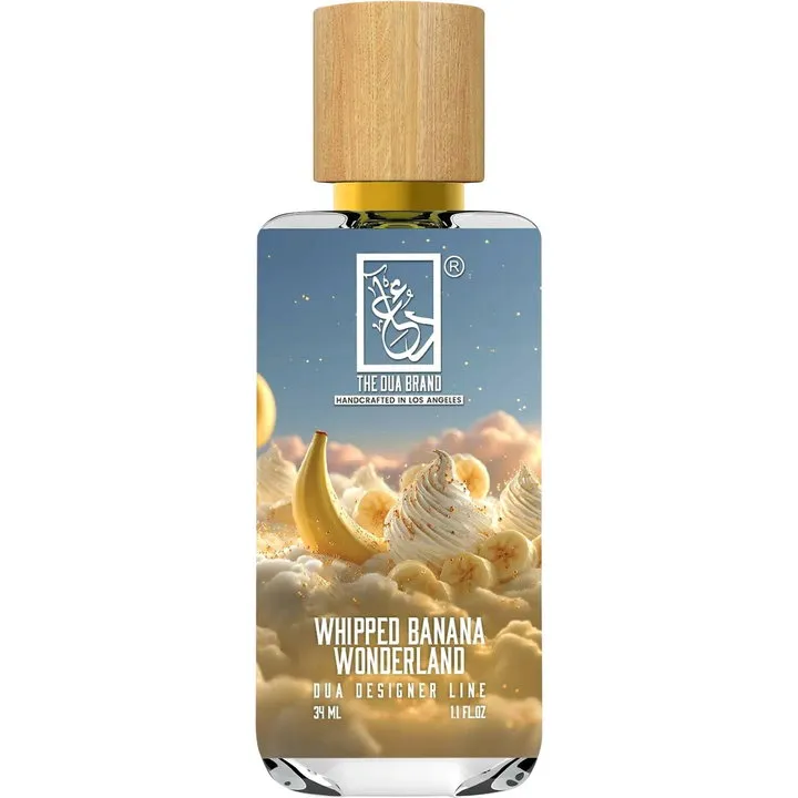 The Dua Brand Whipped Banana Wonderland perfume bottle