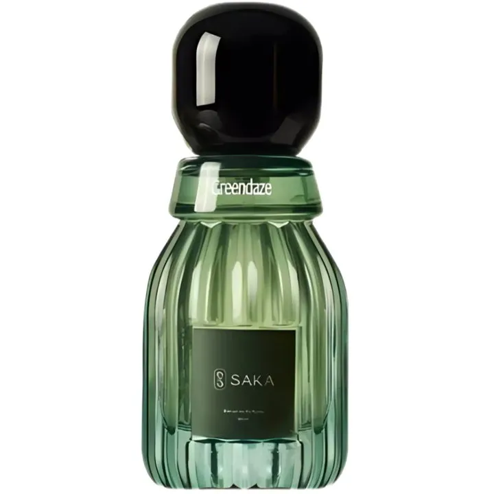 Saka Greendaze perfume bottle