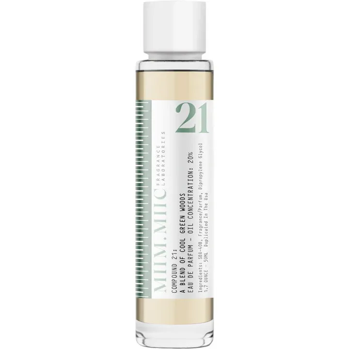 MIIM.MIIC No 21 Cool Green Woods (Eau de Parfum) parfüm şişesi