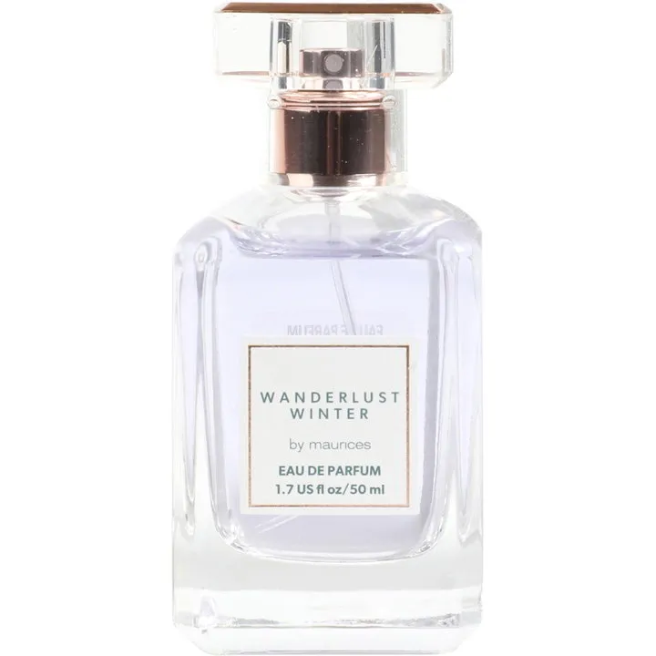 Maurices Wanderlust Winter perfume bottle
