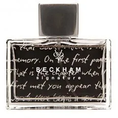 David Beckham Signature Story Men (Eau de Toilette) perfume bottle