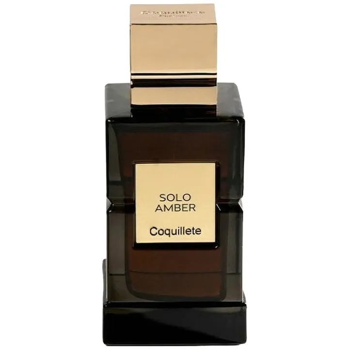 Coquillete Solo Amber parfüm şişesi