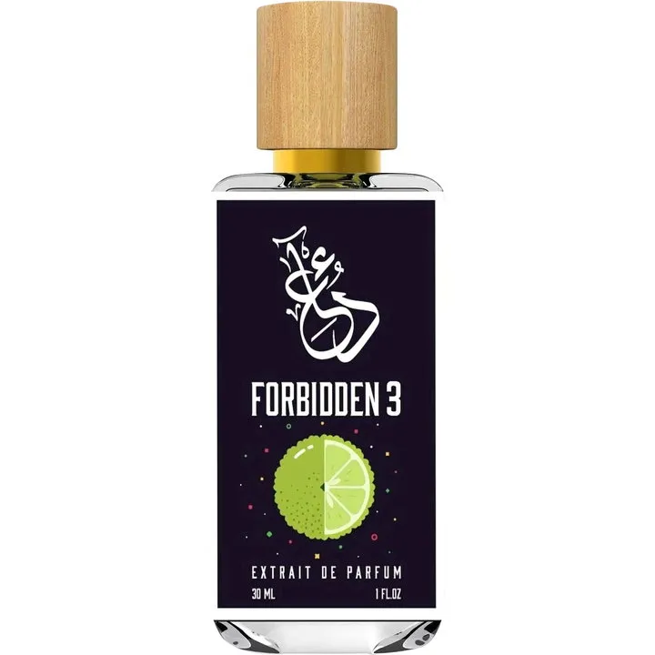 The Dua Brand Forbidden 3 parfüm şişesi