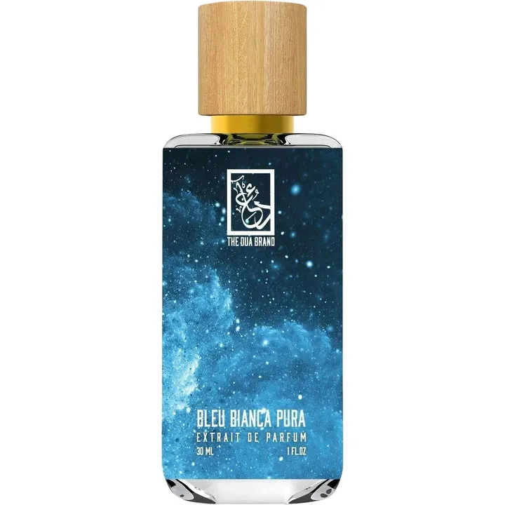 The Dua Brand Bleu Bianca Pura perfume bottle