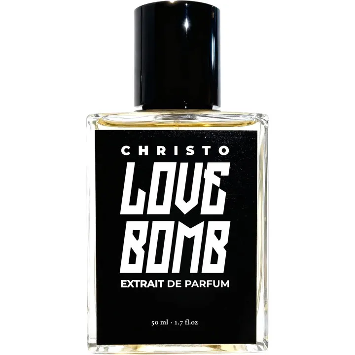 Christo Love Bomb perfume bottle