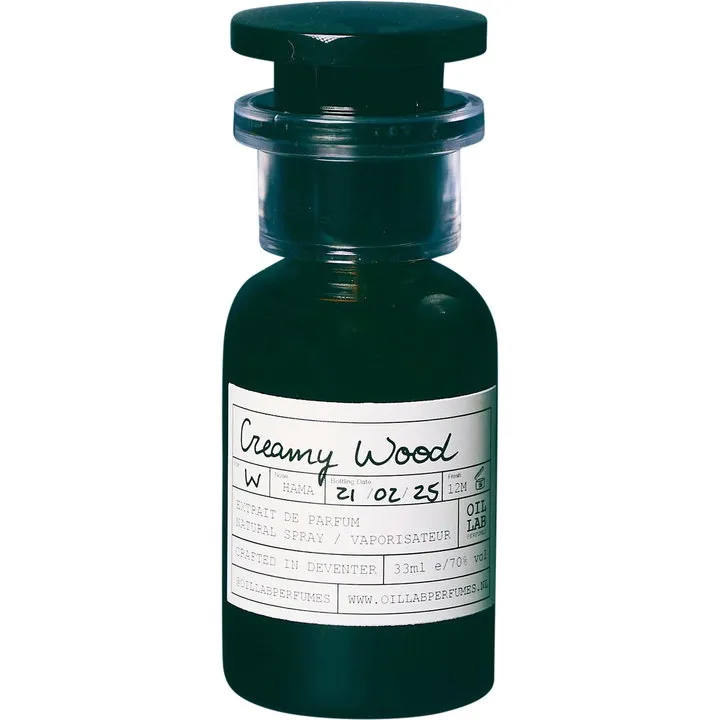 Oil Lab Creamy Wood perfume bottle