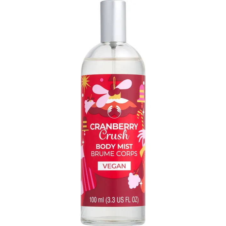The Body Shop Cranberry Crush perfume bottle
