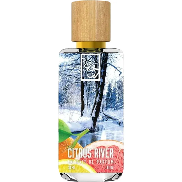 The Dua Brand Citrus River perfume bottle