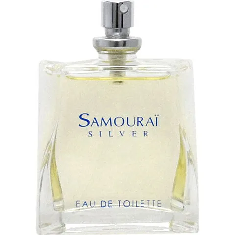 Samouraï Silver perfume bottle