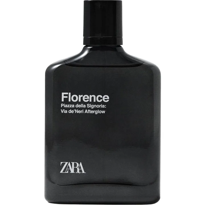 Zara Florence Piazza Della Signoria: Via de'Neri Afterglow parfüm şişesi