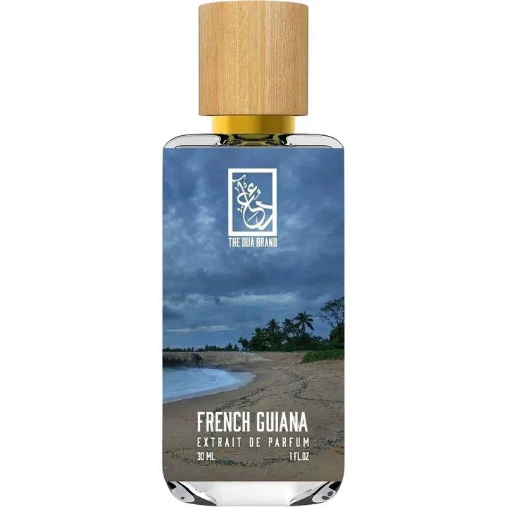 The Dua Brand French Guiana perfume bottle