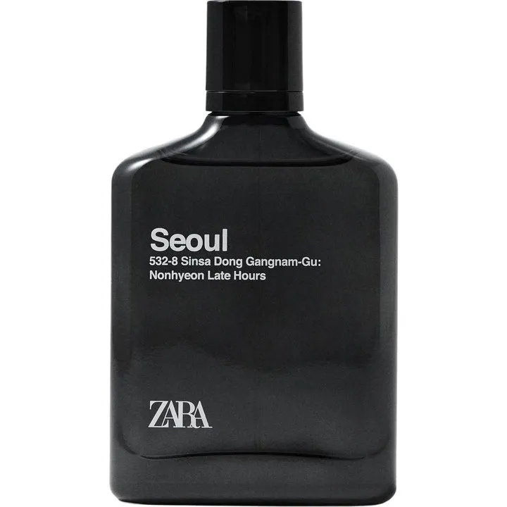 Zara Seoul 532-8 Sinsa Dong Gangnam-Gu: Nonhyeon Late Hours perfume bottle
