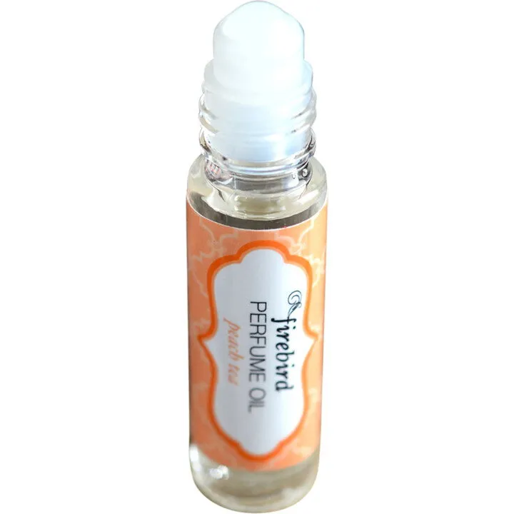 Firebird Peach Tea perfume bottle