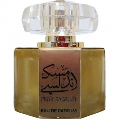 Lattafa Musk Andalusi perfume bottle