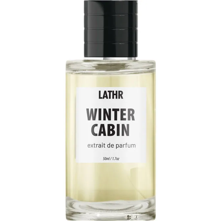 Lathr Winter Cabin perfume bottle