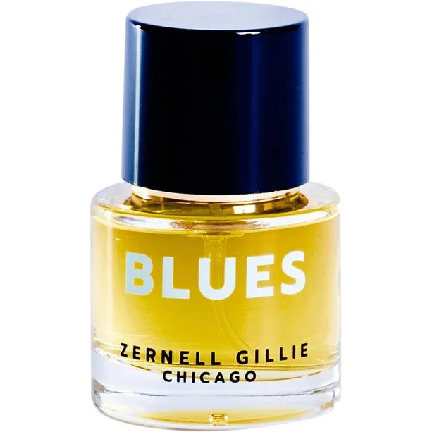 Zernell Gillie Blues perfume bottle