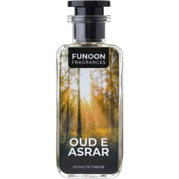 Funoon Fragrances Oud e Asrar parfüm şişesi