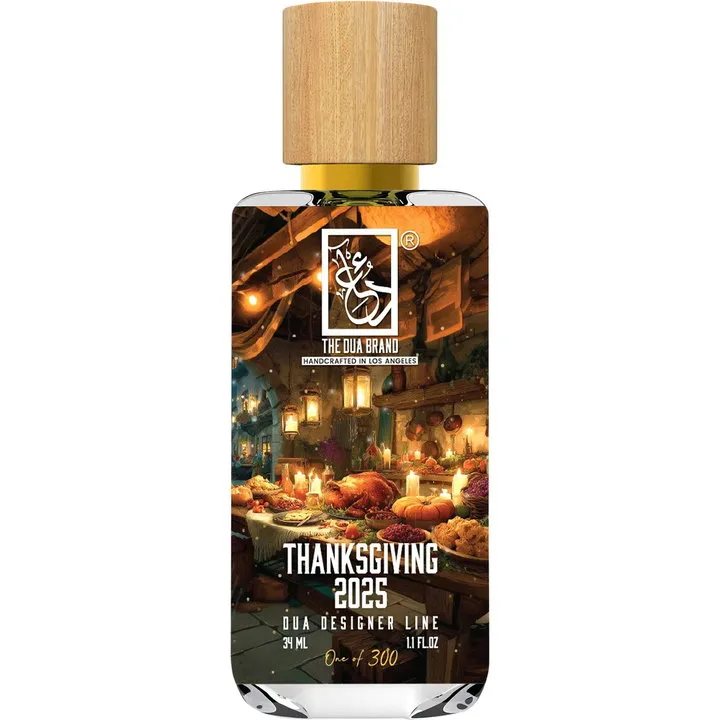 The Dua Brand Thanksgiving 2025 perfume bottle