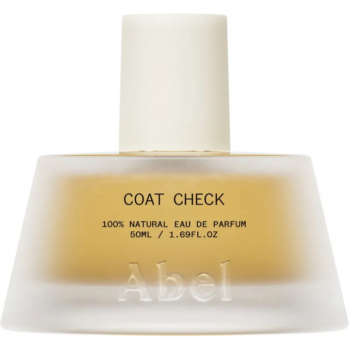 Abel Coat Check perfume bottle